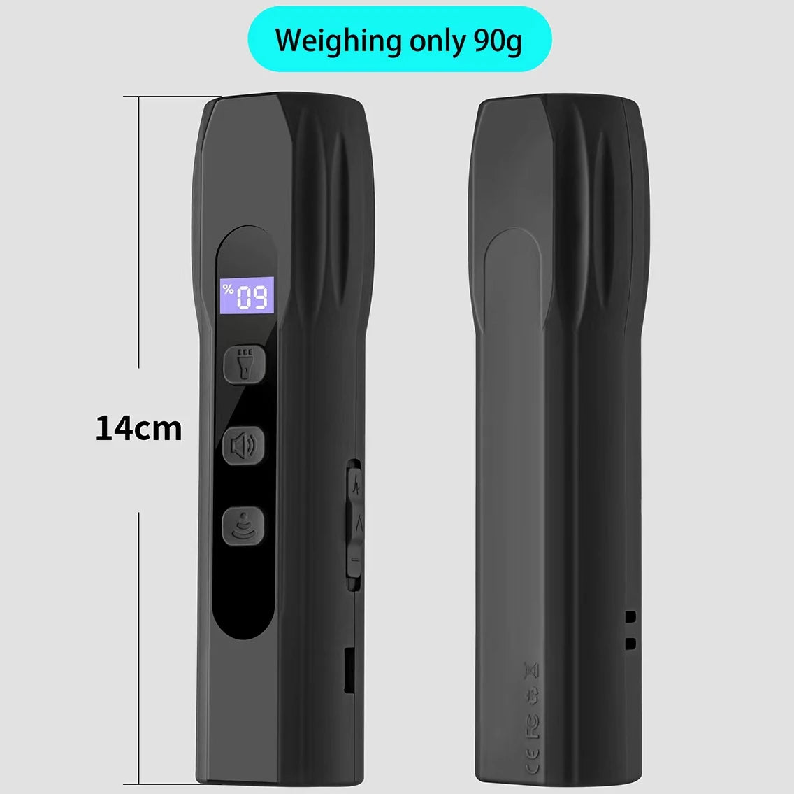 Upgrade Dog Repeller Anti-Bark Device for Dog Training & Behavior Aid LED Flashlight Handheld for Indoor Outdoor Repel Animals