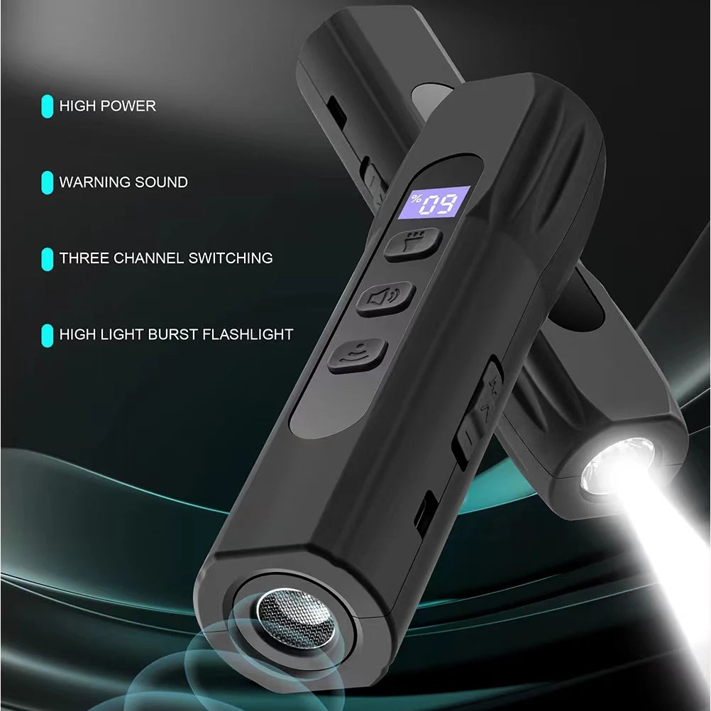 Upgrade Dog Repeller Anti-Bark Device for Dog Training & Behavior Aid LED Flashlight Handheld for Indoor Outdoor Repel Animals