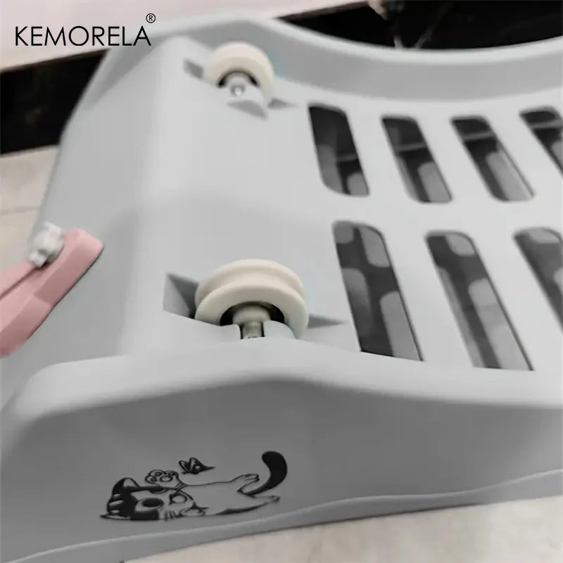 KEMORELA Indoor Assembly Cat Roller Treadmill Cat Treadmill With Locking Mechanism For Cat Physical Exercise Activities